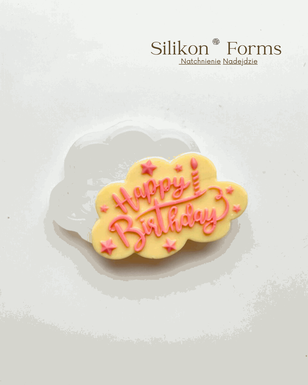 Napis "Happy Birthday"